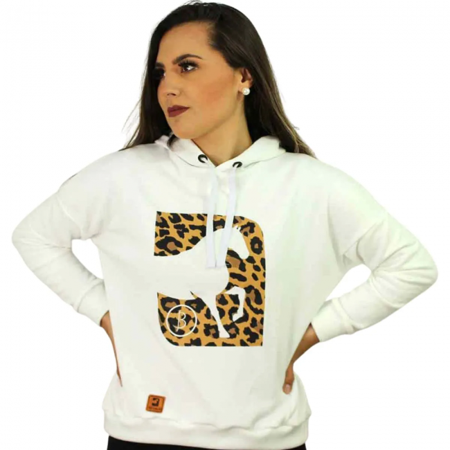 MOLETOM BRANCO FEM
